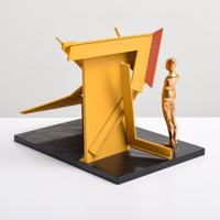 Ernest Trova Abstract Variation Sculpture - Sold for $2,432 on 12-03-2022 (Lot 770).jpg